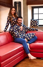 Piżama Cornette 457/293 Teddy 6 dł/r Christmas S-2XL męska