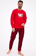 Piżama Cornette 115/289 Winter dł/r Christmas S-2XL
