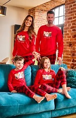 Piżama Cornette 115/289 Winter dł/r Christmas S-2XL męska