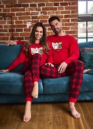 Piżama Cornette 671/421 Winter dł/r Christmas S-2XL damska