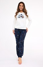 Piżama Cornette 567/427 Snowy Day dł/r Christmas S-2XL