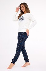 Piżama Cornette 567/427 Snowy Day dł/r Christmas S-2XL