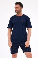 Piżama Cornette 326/297 Night kr/r Christmas S-2XL męska