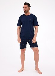 Piżama Cornette 326/297 Night kr/r Christmas S-2XL męska