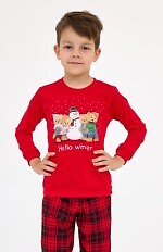 Piżama Cornette Kids Boy 593/171 Winter 86-128