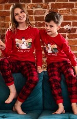 Piżama Cornette Kids Boy 593/171 Winter 86-128