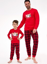 Piżama Cornette Kids Boy 593/171 Winter 86-128