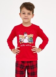 Piżama Cornette Kids Boy 593/171 Winter 86-128