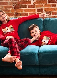 Piżama Cornette Kids Boy 593/171 Winter 86-128