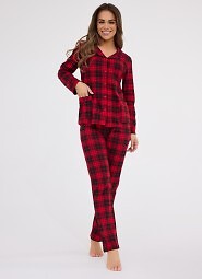 Piżama Cornette 482/423 Tracy dł/r S-2XL damska rozpinana