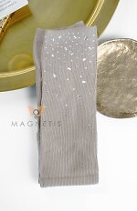 Skarpety Magnetis QR5016 Połyskujące Trójkąty