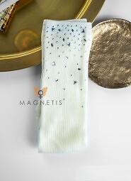 Skarpety Magnetis QR5016 Połyskujące Trójkąty
