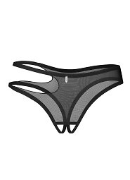 Stringi Obsessive Saturis Crotchless Thong S-3XL