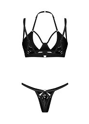 Komplet Obsessive Keira Lise Bra&Thong S-3XL