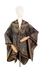 Poncho Art Of Polo 23447 Paisley Winter