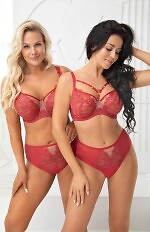 Biustonosz soft Gorsenia G 008 Flavia Rudy