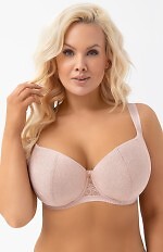 Biustonosz balkonetka Gorsenia G009 Daria Beżowy