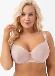 Biustonosz balkonetka Gorsenia G009 Daria Beżowy