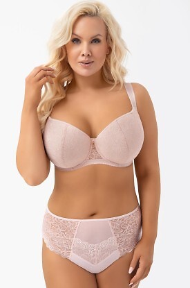 Biustonosz balkonetka Gorsenia G009 Daria Beżowy