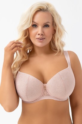 Biustonosz balkonetka Gorsenia G009 Daria Beżowy - zdjęcie 2