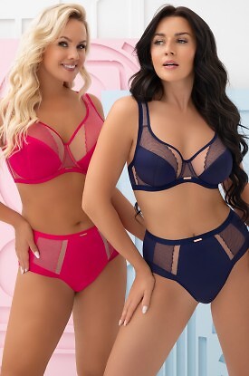 Biustonosz soft Gorsenia K 441/1 Luisse Amarant - zdjęcie 2