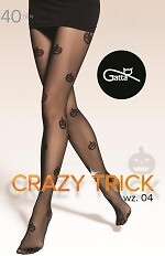 Rajstopy Gatta Crazy Trick wz.04 40 den 2-4