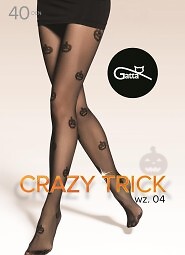 Rajstopy Gatta Crazy Trick wz.04 40 den 2-4