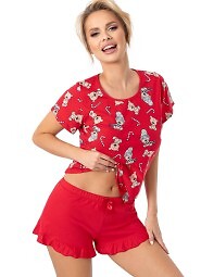 Piżama Donna Bear Short kr/r S-2XL