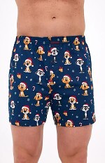 Bokserki Cornette 016/20 Dogs Christmas S-2XL