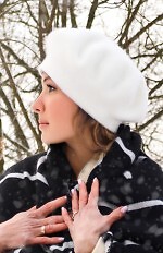 Beret YOCLUB CZB-0001 Damski