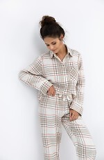 Piżama Sensis Adalyn dł/r S-XL rozpinana