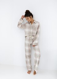 Piżama Sensis Adalyn dł/r S-XL rozpinana
