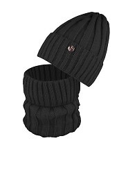 Komplet AJS 50-223 Czapka+golf damski