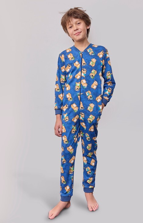 Kombinezon Cornette Kids Boy 185/183 Capybara 2 dł/r 86-128