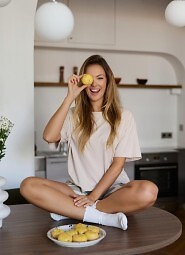 Piżama Mefemi Selene P172 kr/r S-2XL