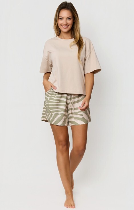 Piżama Mefemi Selene P172 kr/r S-2XL