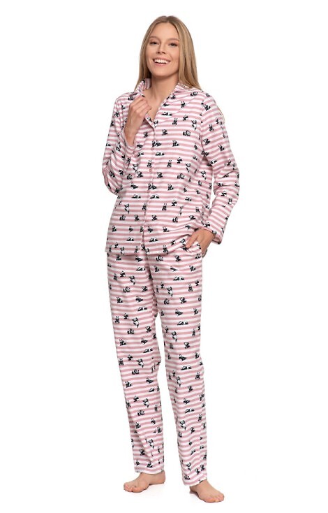 Piżama Moraj PDD6300-002 dł/r S-2XL