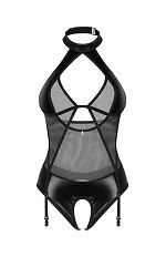 Body Obsessive Dominna Crotchless Teddy S-XL