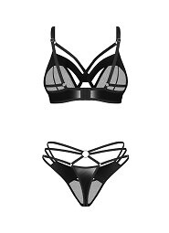 Komplet Obsessive Dominna Bra & Thong S-3XL