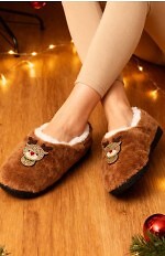 Kapcie Moraj CDC1000-037 Świąteczne 35-41