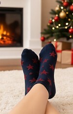 Skarpetki Fiore Z 9101 Christmas Chill 40 den