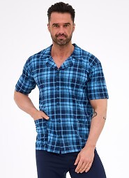 Piżama Cornette 318/58 kr/r S-2XL męska rozpinana