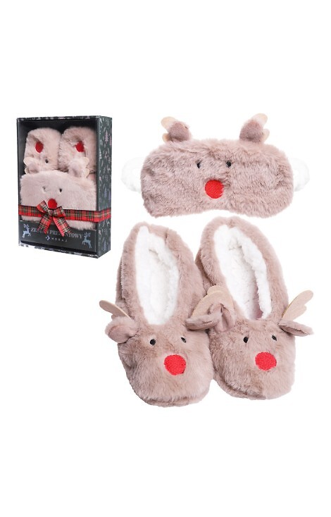 Kapcie Moraj CDC800-030 Świąteczne 35-41