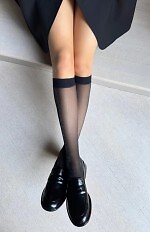 Podkolanówki Veneziana Rombini Lurex 15 den