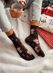 Skarpety Milena 1283-037 Kotek 37-41
