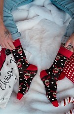 Skarpety Milena 1290-036 Mopsy 39-46