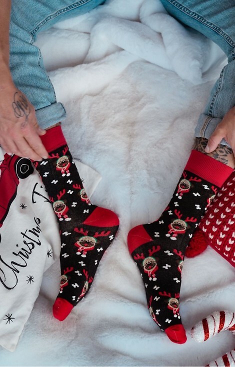 Skarpety Milena 1290-036 Mopsy 39-46