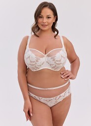 Biustonosz semi soft Gaia BSM 1134 Keto Maxi Ecru-Mokka