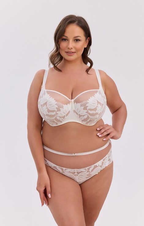 Biustonosz semi soft Gaia BSM 1134 Keto Maxi Ecru-Mokka