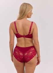 Biustonosz semi soft Gaia BS 1372 Mary Bordowy